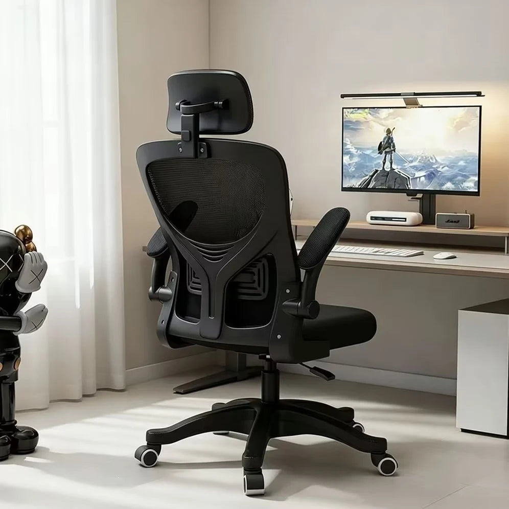 Office Chair | Breathable Mesh Back & Adjustable Lumbar Support