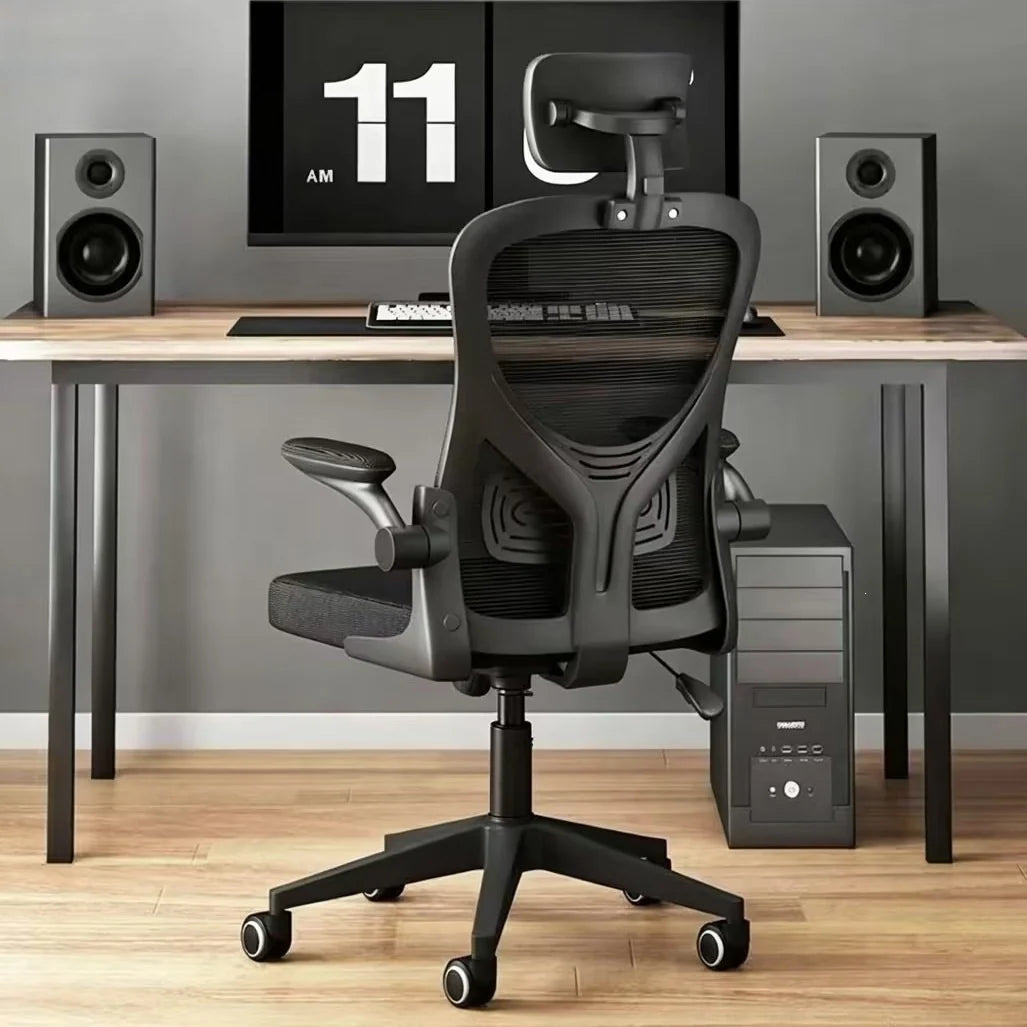 Office Chair | Breathable Mesh Back & Adjustable Lumbar Support