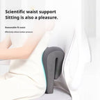 Office Chair Headrest Pillow | Ergonomic Memory Foam | 8 Massage Points
