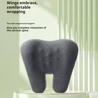 Office Chair Headrest Pillow | Ergonomic Memory Foam | 8 Massage Points