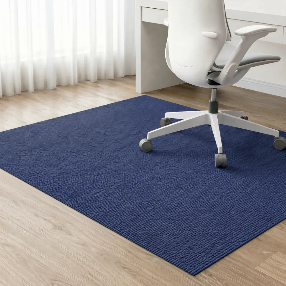 Office Chair Mat | Water-Repellent Polyester & Non-Slip Backing | 9 mm Thick