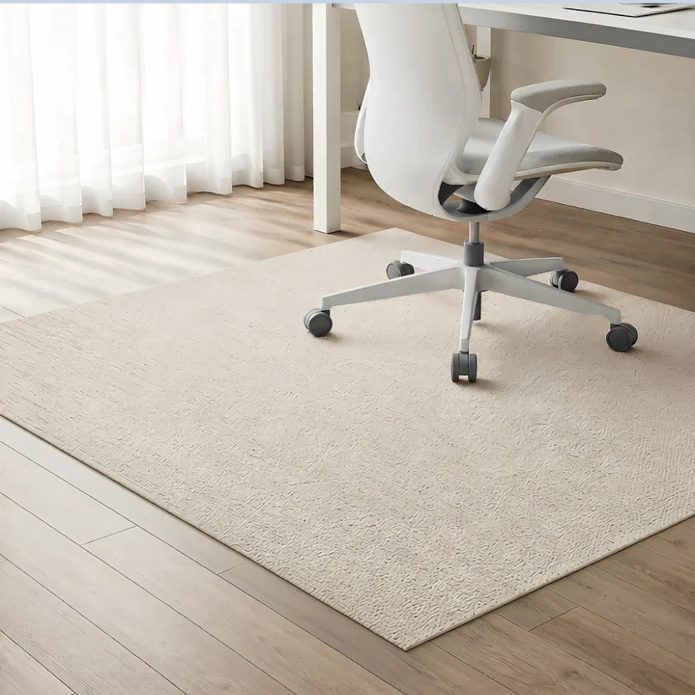 Office Chair Mat | Water-Repellent Polyester & Non-Slip Backing | 9 mm Thick