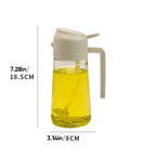 Oil Dispenser Bottle | Dual-Function Spray & Pour