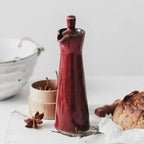 Oil Dispenser Pot | Ceramic Controlled Pouring Spout & Lid | 120ml