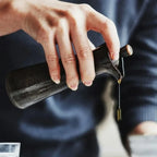 Oil Dispenser Pot | Ceramic Controlled Pouring Spout & Lid | 120ml