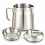 Oil Strainer Pot | Stainless Steel 2-in-1 Frying & Straining | 1.8L & 2.2L