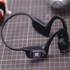 Open-Ear Bone Conduction Headphones with LED Display