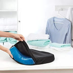 Orthopedic Gel Seat Cushion | Honeycomb Pressure-Relief & Tailbone Support | For Office, Car & Wheelchair