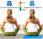Orthopedic Gel Seat Cushion | Honeycomb Pressure-Relief & Tailbone Support | For Office, Car & Wheelchair