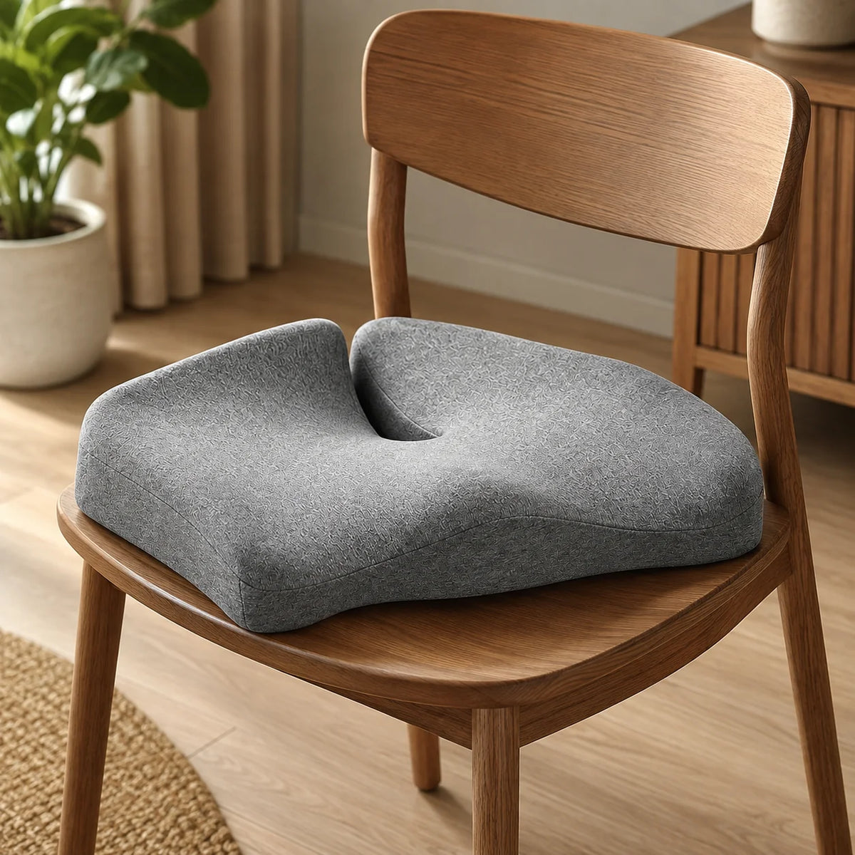 Orthopedic Seat Cushion | Memory Foam, Ergonomic & Non-Slip