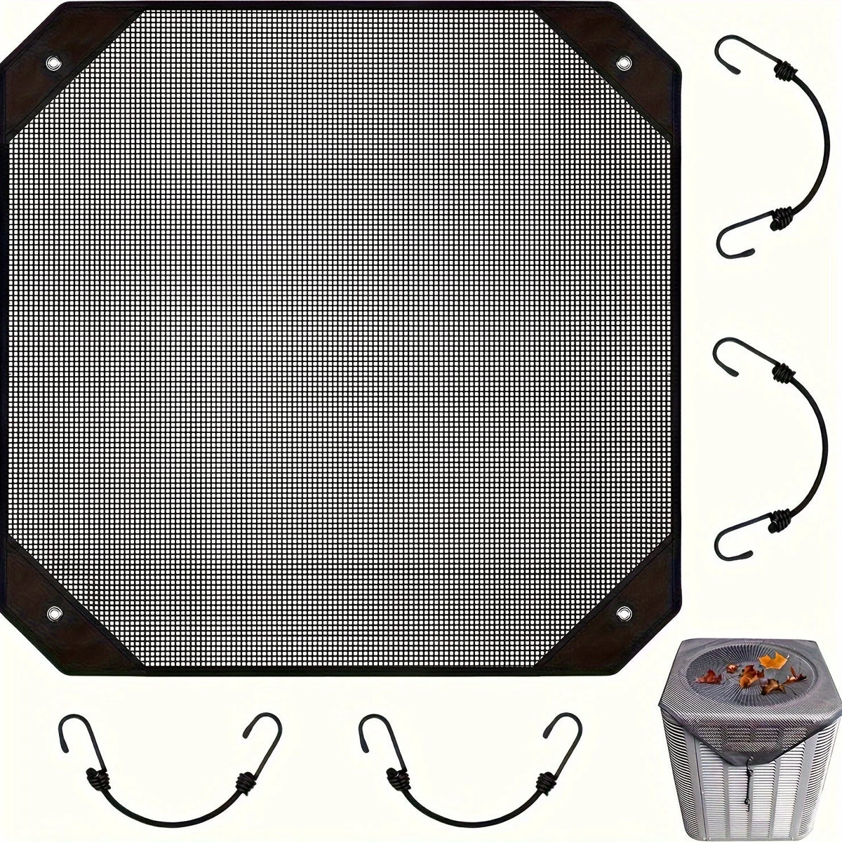 Outdoor Air Conditioner Cover | Waterproof & Windproof, Breathable Mesh