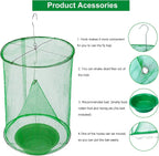 Outdoor Fly Trap | Reusable Iron Mesh & Non-Toxic | Pack Of 6