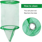 Outdoor Fly Trap | Reusable Iron Mesh & Non-Toxic | Pack Of 6