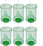 Outdoor Fly Trap | Reusable Iron Mesh & Non-Toxic | Pack Of 6