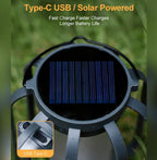 Outdoor Solar Lantern | Realistic Flickering Flame & Weatherproof | Up to 12 Hours