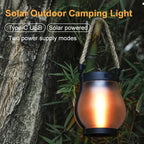 Outdoor Solar Lantern | Realistic Flickering Flame & Weatherproof | Up to 12 Hours