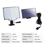 Outdoor Solar Light | Motion-Activated & IP65 Weatherproof | 5m Cable