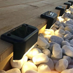 Solar Garden Lights | Self-Adhesive & Weatherproof | Automatic On/Off