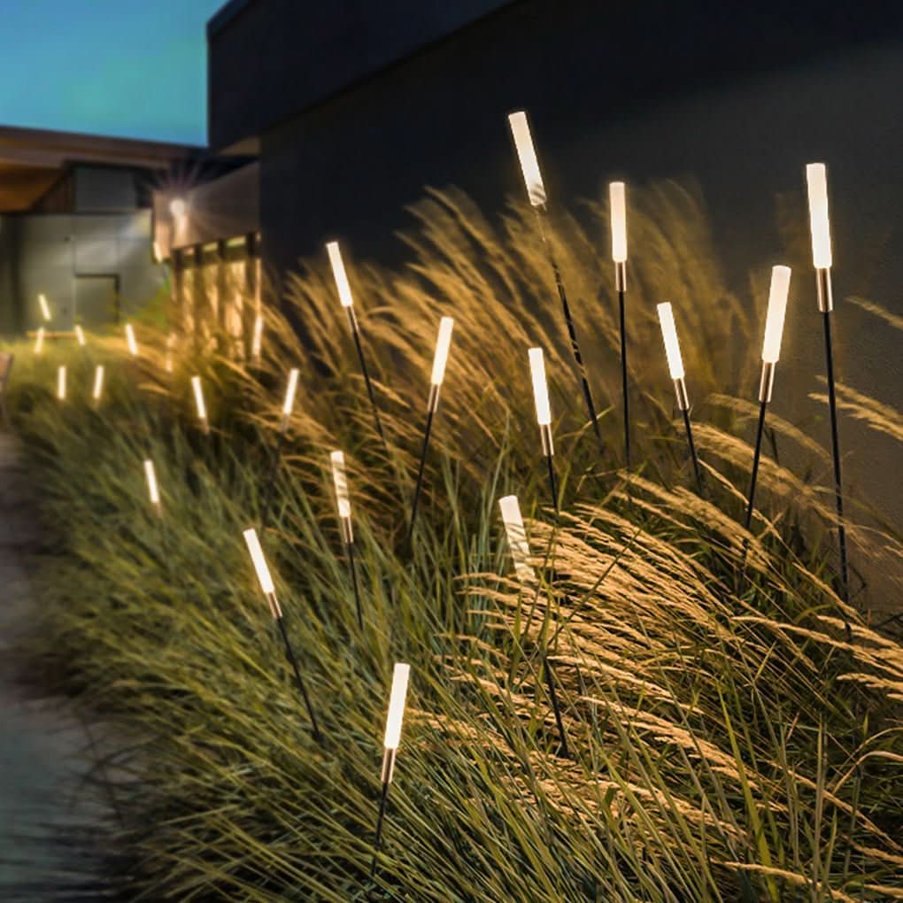 Outdoor Solar Reed Light | Wireless & Weatherproof LED | Set of 6