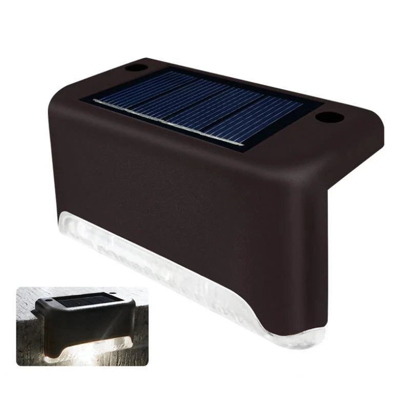 Outdoor Stair Lights | Solar-Powered Auto-On Waterproof | 4-Pack