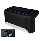 Outdoor Stair Lights | Solar-Powered Auto-On Waterproof | 4-Pack