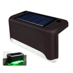 Outdoor Stair Lights | Solar-Powered Auto-On Waterproof | 4-Pack