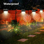 Outdoor Stair Lights | Solar-Powered Auto-On Waterproof | 4-Pack