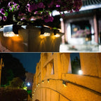 Outdoor Stair Lights | Solar-Powered Auto-On Waterproof | 4-Pack