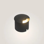 Outdoor Step & Deck Light | Metal Body & Glass Cap Shade | Weatherproof