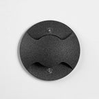 Outdoor Step & Deck Light | Metal Body & Glass Cap Shade | Weatherproof