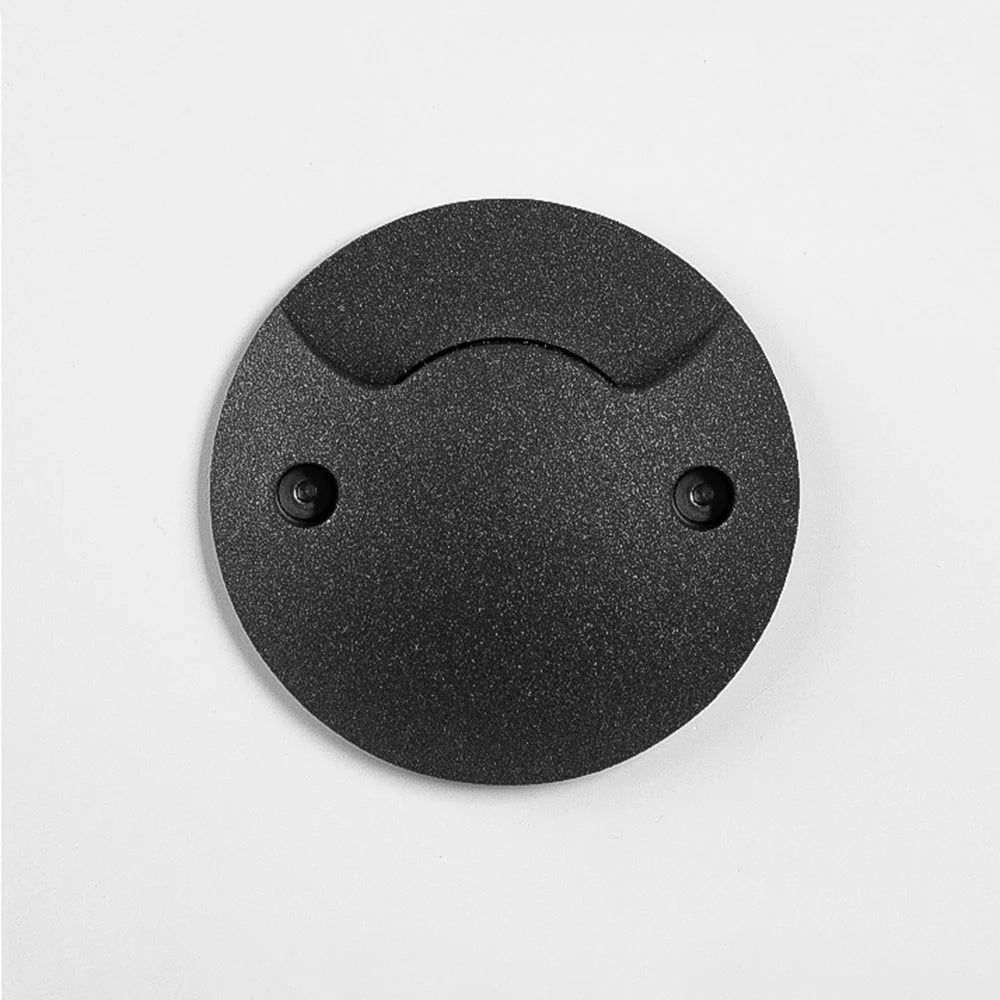 Outdoor Step & Deck Light | Metal Body & Glass Cap Shade | Weatherproof