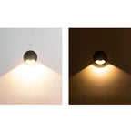 Outdoor Step & Deck Light | Metal Body & Glass Cap Shade | Weatherproof