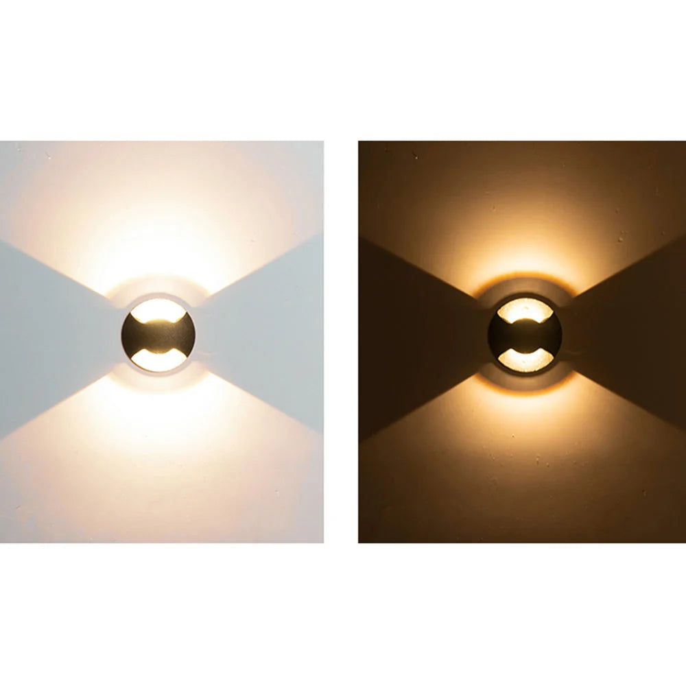 Outdoor Step & Deck Light | Metal Body & Glass Cap Shade | Weatherproof
