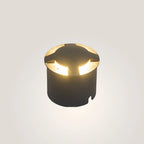 Outdoor Step & Deck Light | Metal Body & Glass Cap Shade | Weatherproof