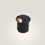 Outdoor Step & Deck Light | Metal Body & Glass Cap Shade | Weatherproof