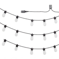 Outdoor String Lights | App-Controlled RGB & Weather-Resistant | 50 Ft