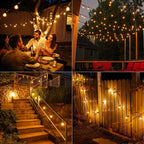 Outdoor String Lights | Waterproof Shatterproof LED | 50 Ft
