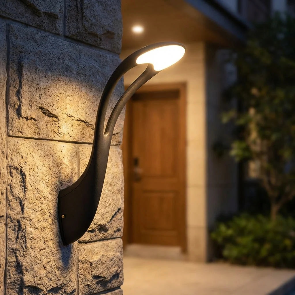 Outdoor Wall Lamp | Energy-Efficient LED & Weather-Resistant Aluminum