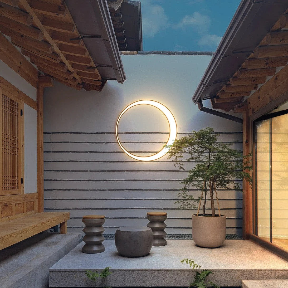 Outdoor Wall Light | IP65 Waterproof & Energy-Efficient LED | 35/60/80 cm