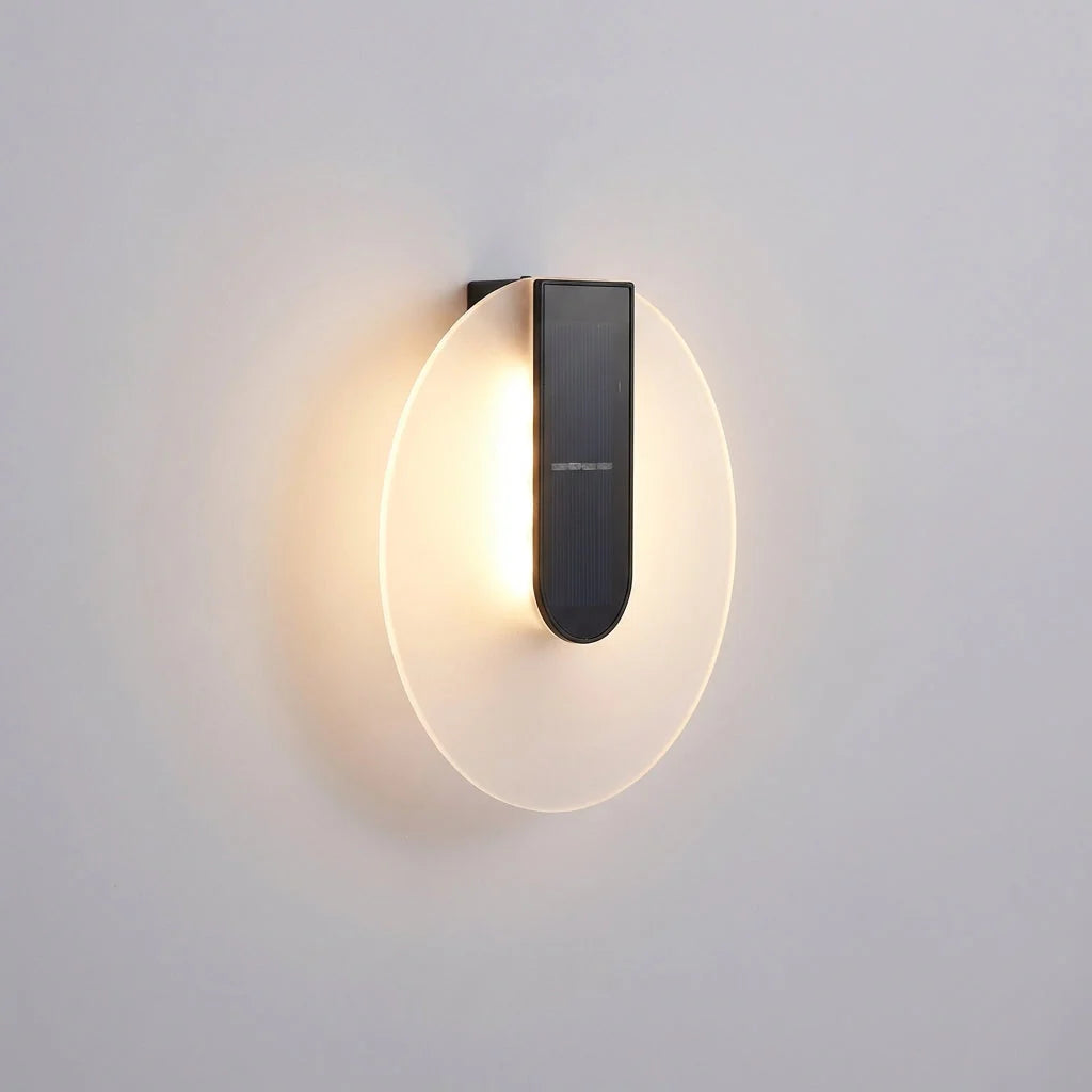 Outdoor Wall Light | LED & Weather-Resistant | Round Profile