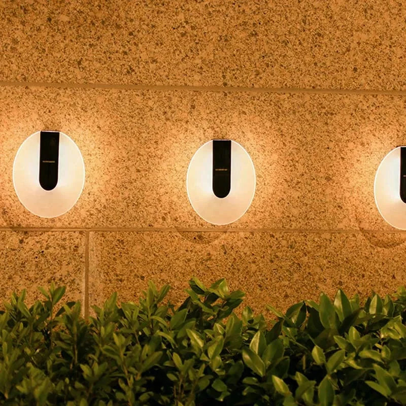 Outdoor Wall Light | LED & Weather-Resistant | Round Profile
