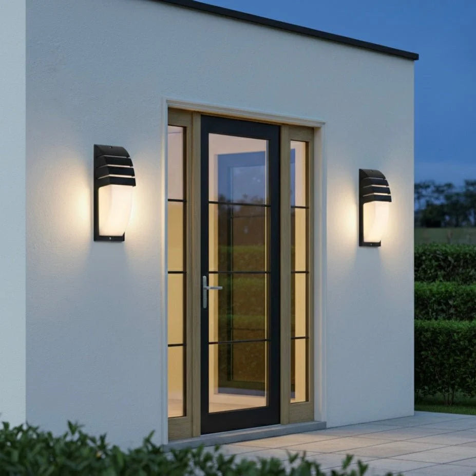 Outdoor Wall Light | Motion-Sensor LED & Weather-Resistant | 34 x 12 x 11 cm