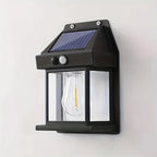Outdoor Wall Light | Solar-Powered LED & Weather-Resistant | Black Or White
