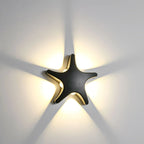 Outdoor Wall Light | Starfish Design & Built-In LED | 20 cm