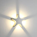 Outdoor Wall Light | Starfish Design & Built-In LED | 20 cm