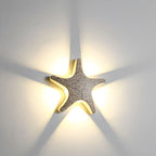 Outdoor Wall Light | Starfish Design & Built-In LED | 20 cm
