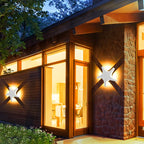 Outdoor Wall Light | Starfish Design & Built-In LED | 20 cm