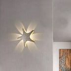 Outdoor Wall Light | Starfish Design & Built-In LED | 20 cm