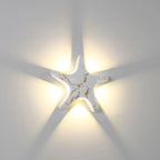 Outdoor Wall Light | Starfish Design & Built-In LED | 20 cm