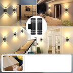 Outdoor Wall Light | Up-And-Down Design, E27 Socket & IP65